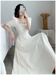 White Fairy Long Prom Dress