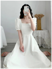 White Fairy Long Prom Dress