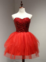 Homecoming Dress red Short Homecoming Dresses Short Prom Dress