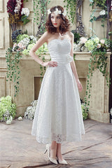 lassic Sweetheart Lace Wedding Dresses