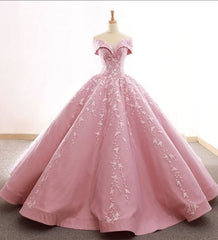 Ball Gown Pink Quinceanera Dresses Sweet 16 Dresses Lace Up