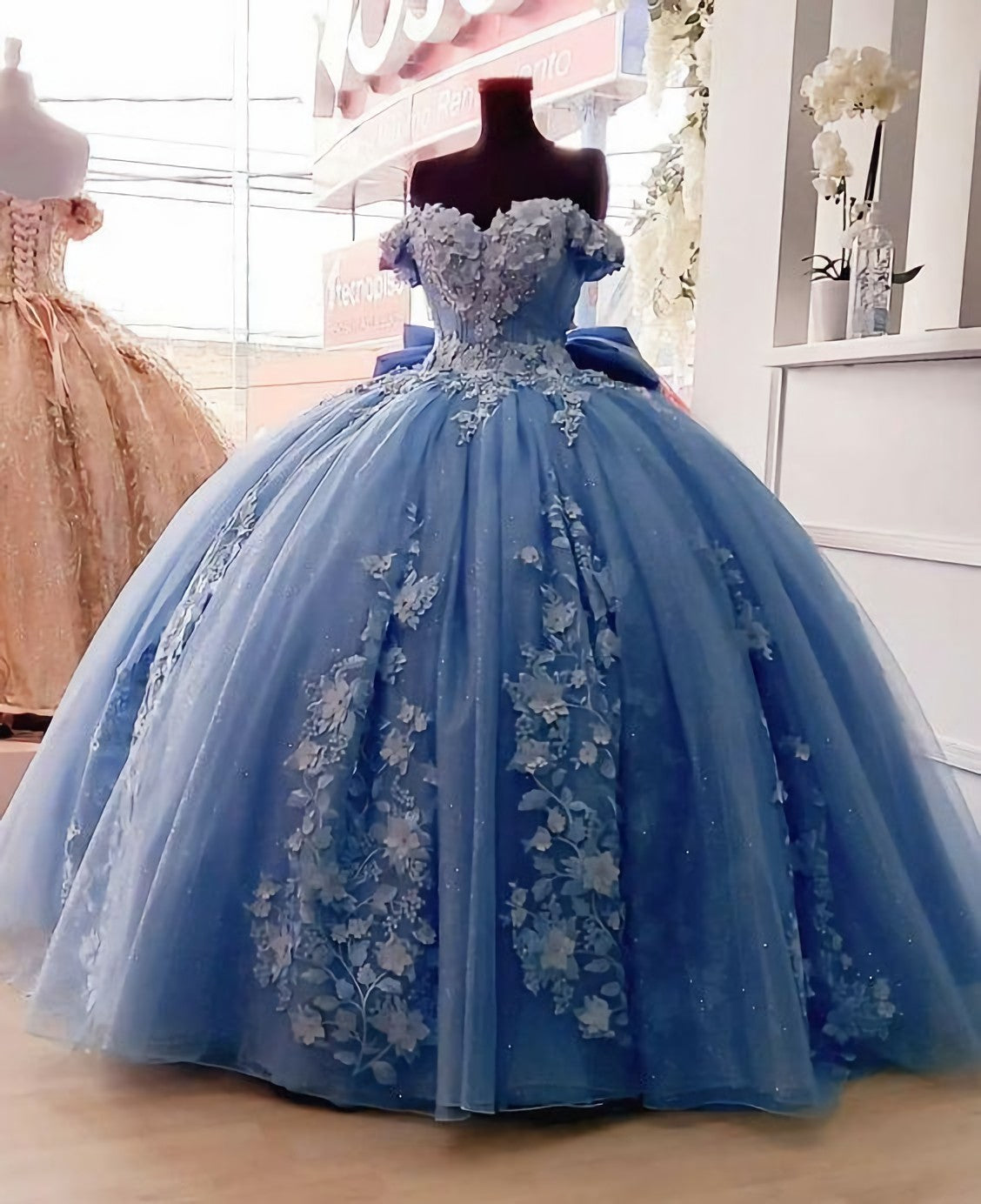 Vintage Dress, Sweetheart Tulle Long Evening Dress, Formal Prom Dress